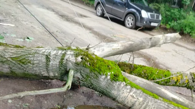 В Иванове ураган натворил бед