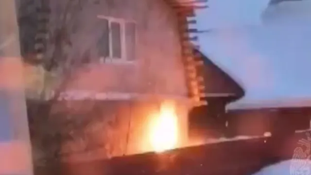 В Иванове при пожаре в строящемся доме погиб 34-летний мужчина