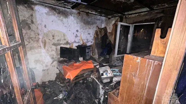 В Иванове из-за горевшей в углу свечи случился серьезный пожар