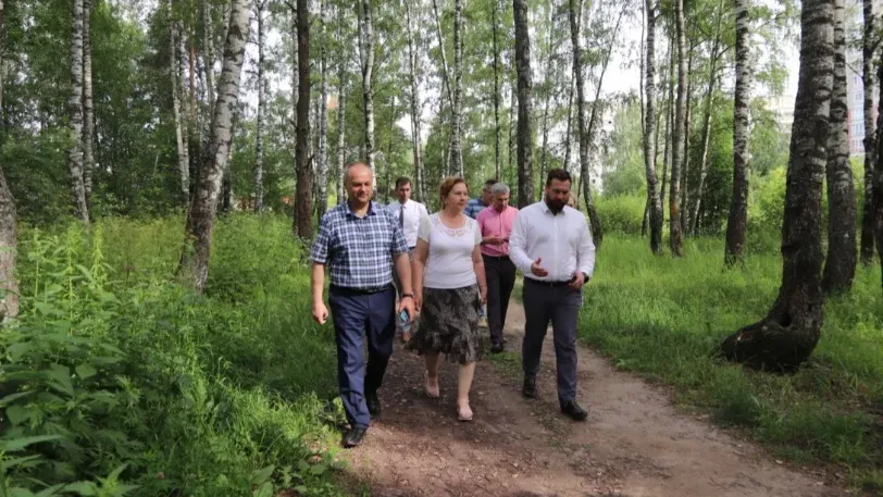 В ивановском микрорайоне ДСК в следующем году появится «Семейный» сквер