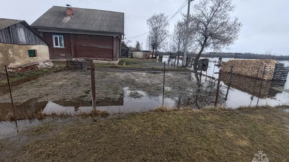 В селе Холуй Ивановской области подтоплено 83 приусадебных участка