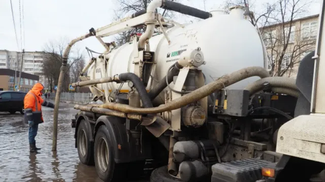 Горячая новость | В Иванове начали откачивать воду с улиц города