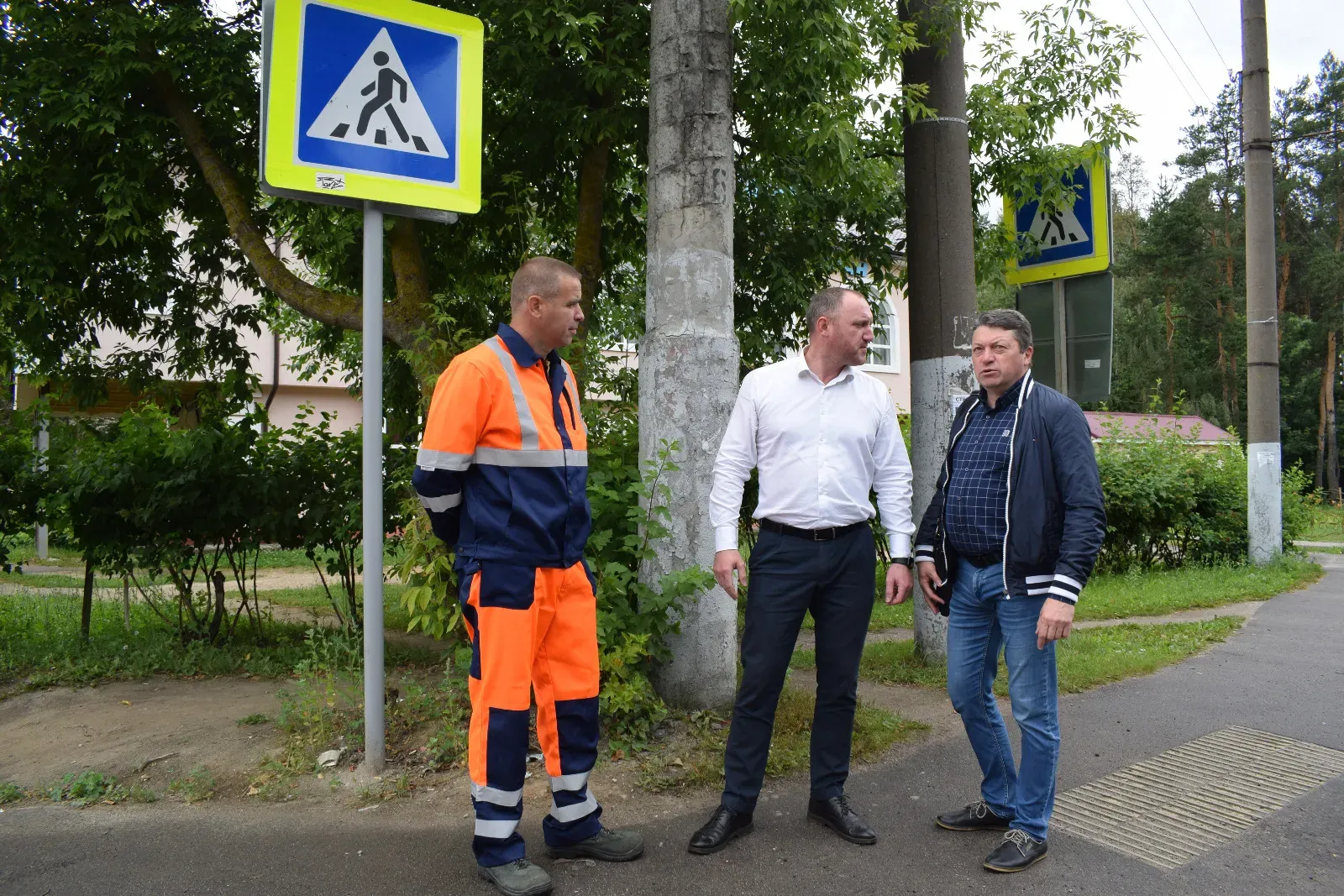 В областном центре обустраивают искусственные дорожные неровности