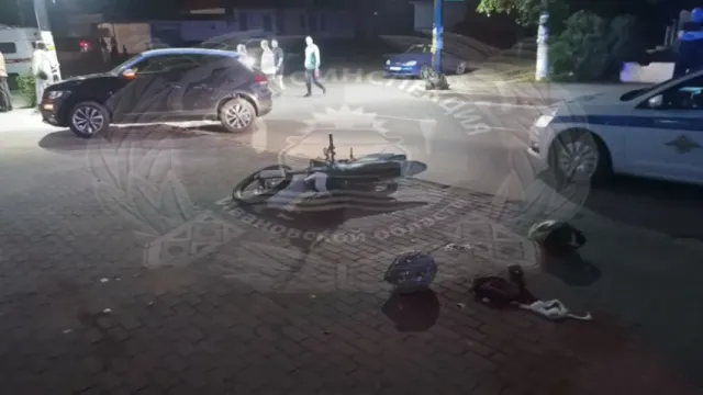 В Тейкове два юных мотоциклиста получили ранения в ДТП