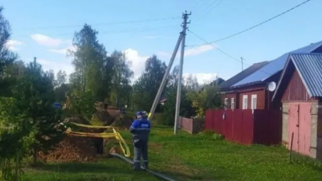 В Лежневском районе началось строительство распределительного газопровода