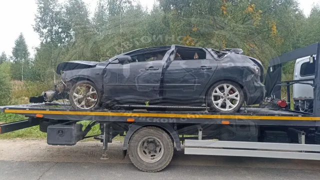 Ночью в Тейкове в ДТП погибли водитель Mazda и его пассажирка