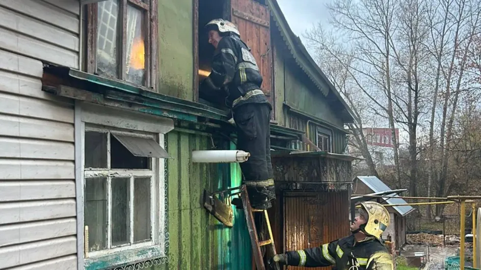 В Иванове из-за телевизора случился серьезный пожар