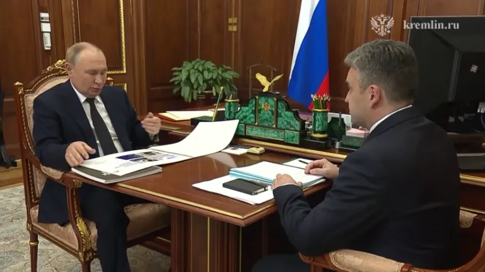 Владимир Путин принял Станислава Воскресенского Владимир Путин принял Станислава Воскресенского