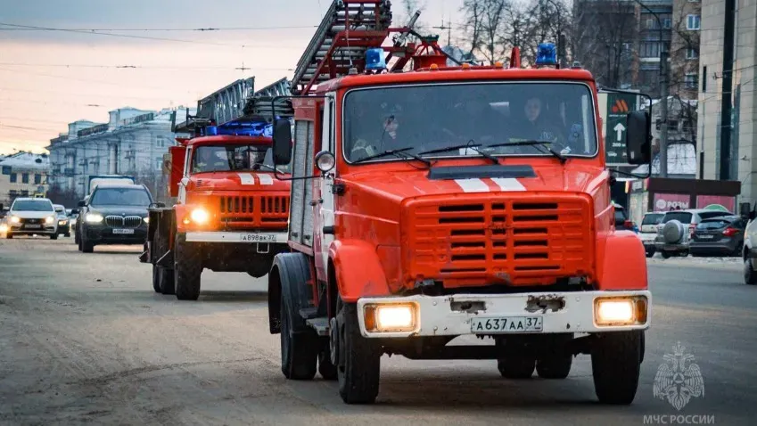 Ивановские пожарные потушили условное возгорание в ЦКиО