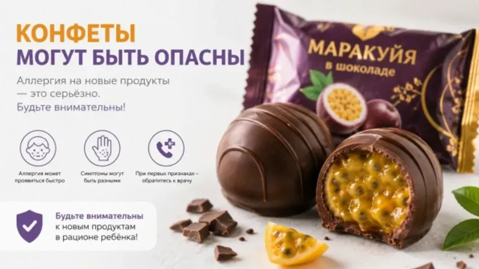 В Иванове у ребёнка после дегустации конфет развился анафилактический шок
