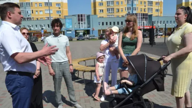 В Иванове обсудили создание новой детской площадки в Московском микрорайоне