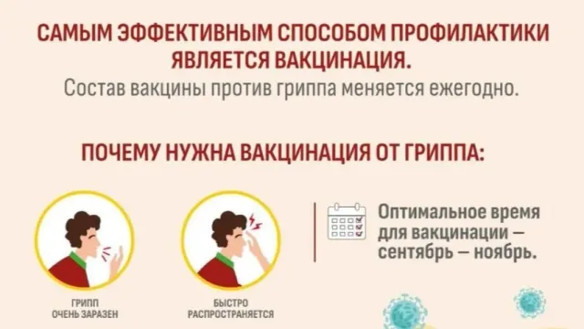 В регионе продолжается вакцинация против гриппа