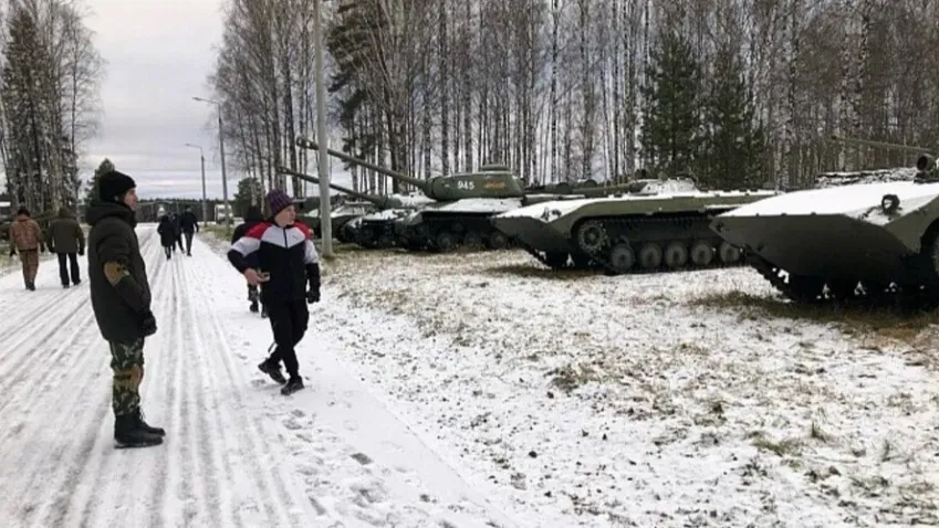 В д. Велизанец кинешемцы прошли подготовку в учебном центре военной академии РХБЗ