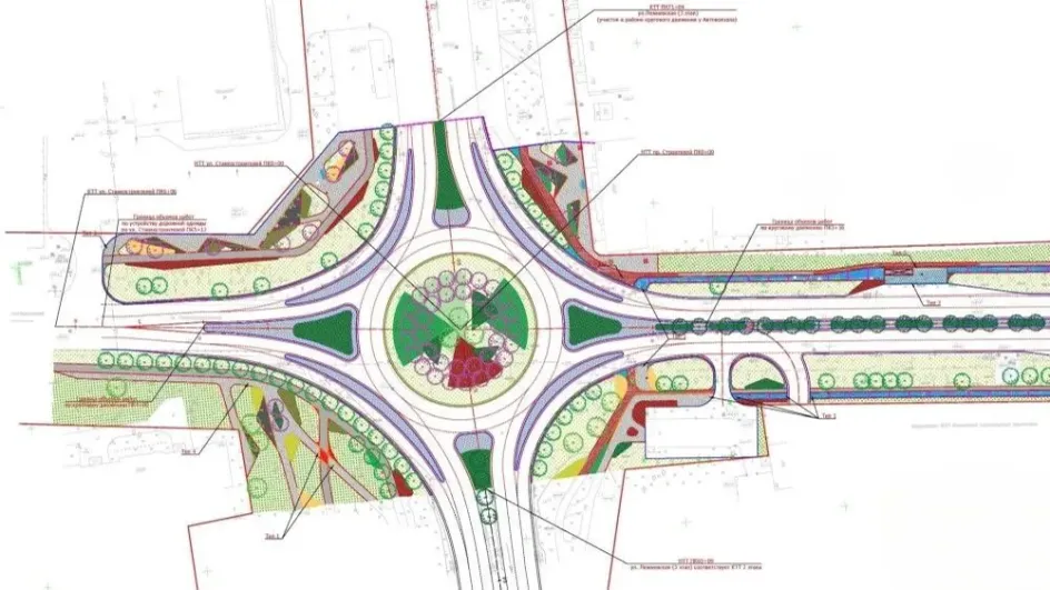 В Иванове одобрен проект реконструкции кольца у автовокзала